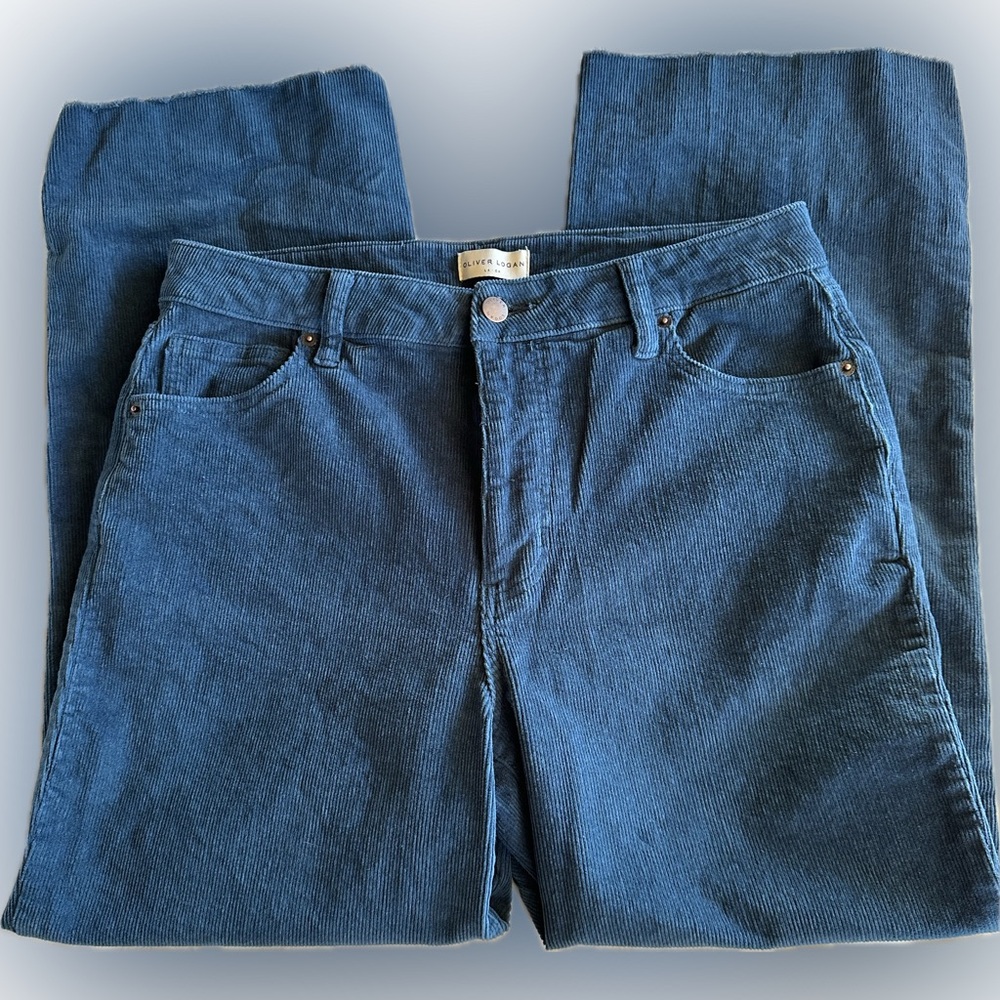 Classic Blue Straight Leg Jeans